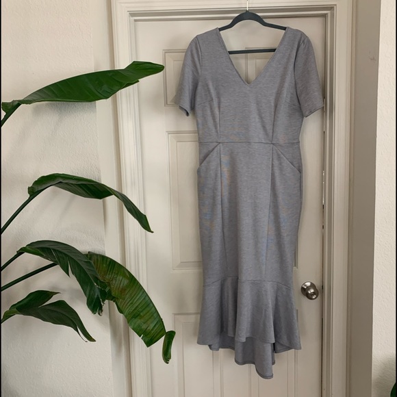 Pep Hem Mid Dress w/ Pockets - Picture 3 of 5